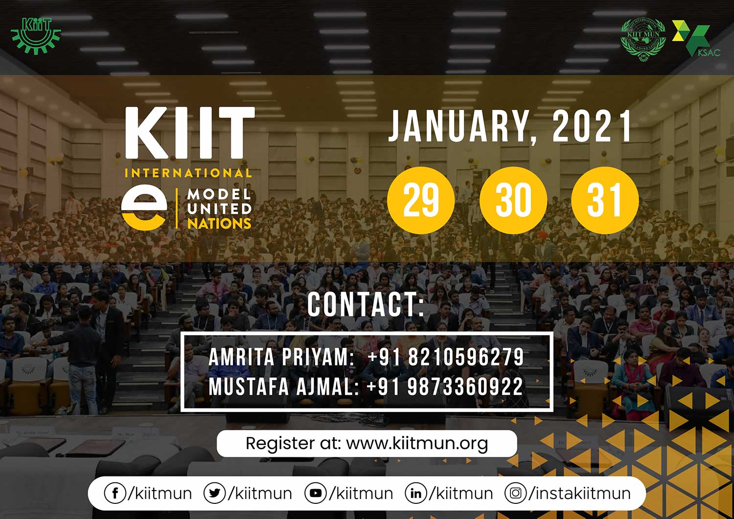 KIIT International MUN Model United Nations 2021